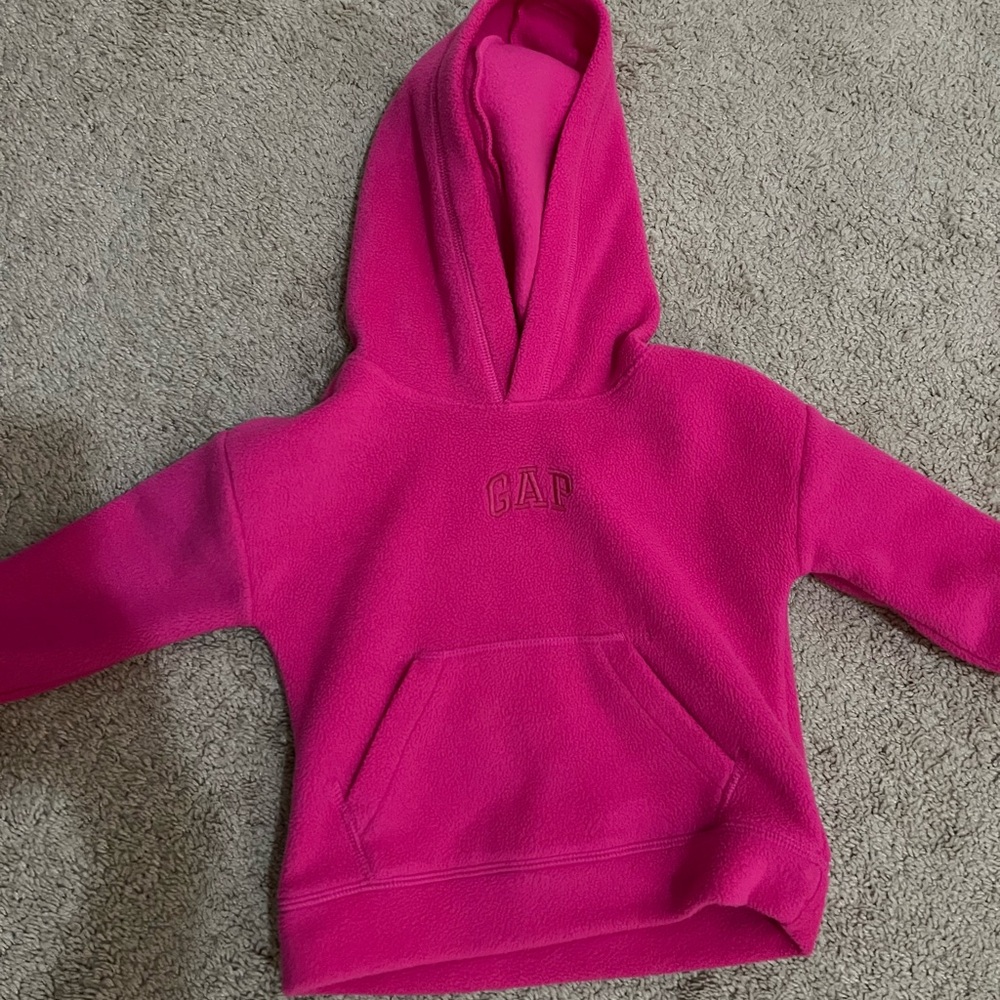 Pink toddler GAP hoodie